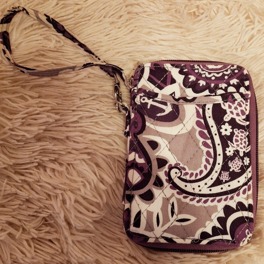 Women's Quilted Nautical Wristlet